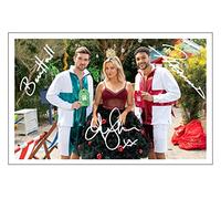Ben Hall, Jacinta Stapleton & Richie Morris Signed 6X4 Inch Photo Print Pre Printed Signature NEIGHBOURS - Levi, Amy & Ned Autograph Gift Artwork