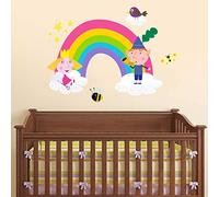 Ben & Holly's Little Kingdom Rainbow Wall Sticker Mural Decal Vinyl (120cm Width x 80cm Height)