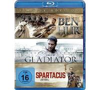 BEN HUR/GLADIATOR/SPARTACUS-BLU-RAY 3 BLU-RAY NEW