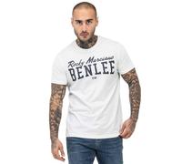 Ben Lee Logo Promo Short Sleeve T-Shirt - White, X-Large