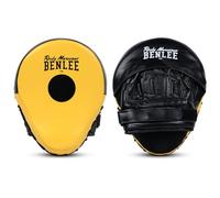 Ben Lee Rocky Marciano Hook & jab pads Jersey Joe Training pads - Black/yellow, One size