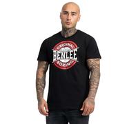 Ben Lee Rocky Marciano Men's Boxing Logo T-Shirt - Black, Small