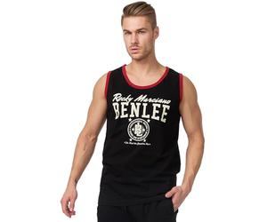 Ben Lee Rocky Marciano Men's Pittsfield Jersey Singlet - Black, X-Large