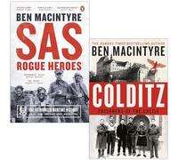 Ben MacIntyre Collection 2 Books Set (Colditz Prisoners of the Castle & SAS Rogue Heroes)