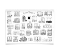 Ben May The Camden Pub Crawl Colour In and Enjoy Poster (London)
