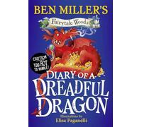 Ben Miller Diary of a Dreadful Dragon Hardcover Book Ben Miller Multicolor