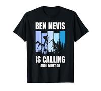 Ben Nevis Is Calling Hiking Scotland Mountain Gift T-Shirt