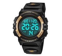 BEN NEVIS Kids Watch,Boys Watch for 6-15 Year Old Boys,Digital Sport Outdoor Multifunctional Chronograph LED 50 M Waterproof Alarm Calendar Watch for Children with Silicone Band