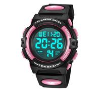 BEN NEVIS Kids Watch,Boys Watch for 6-15 Year Old Boys,Digital Sport Outdoor Multifunctional Chronograph LED 50 M Waterproof Alarm Calendar Watch for Children with Silicone Band
