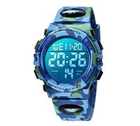 BEN NEVIS Kids Watch,Boys Watch for 6-15 Year Old Boys,Digital Sport Outdoor Multifunctional Chronograph LED 50 M Waterproof Alarm Calendar Watch for Children with Silicone Band
