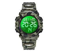 BEN NEVIS Kids Watch,Boys Watch for 6-15 Year Old Boys,Digital Sport Outdoor Multifunctional Chronograph LED 50 M Waterproof Alarm Calendar Watch for Children with Silicone Band