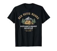 Ben Nevis Munro Scotland Hiking Trail T-Shirt