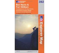 Ben Nevis: No. 392 (OS Explorer Map)