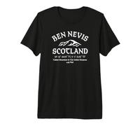 Ben Nevis Scotland Tallest Mountain in The United Kingdom Premium T-Shirt
