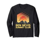 Ben Nevis Summit Club, Ben Nevis Hiking, Ben Nevis Long Sleeve T-Shirt