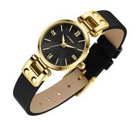 BEN NEVIS Watches for Women Elegant Classic Small Gold Leather Watch Easy Reader Women's Wrist Watches, 002-AllBlack-P
