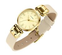 BEN NEVIS Watches for Women Elegant Classic Small Gold Leather Watch Easy Reader Women's Wrist Watches, 04-ApricotGold-P, Classic