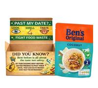 Ben’s Original Coconut Rice Case Deal 6x220g Best Before 2025-12-04 Microwave Rice Pouch Light & Fragrant Coconut Flavoured Rice