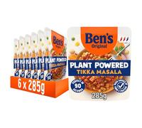 Ben’s Original Plant Powered Sweet Potato and Chickpea Tikka Masala Curry, Bulk Multipack 6 x 285 g pouches