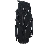 BEN SAYERS 2026 DLX GOLF CART BAG - BLACK / WHITE
