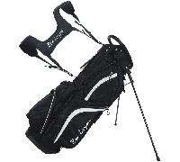 BEN SAYERS 2026 DLX GOLF STAND BAG - BLACK / WHITE +FREE GIFT