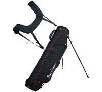 BEN SAYERS 2026 LTE GOLF PENCIL STAND BAG - BLACK / RED +FREE GIFT