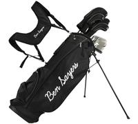 BEN SAYERS 2026 M8 13-PIECE STAND BAG GOLF PACKAGE SET - BLACK / GREY +FREE GIFT