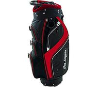 Ben Sayers DLX Cart Bag - Black/Red, 8.5-Inch