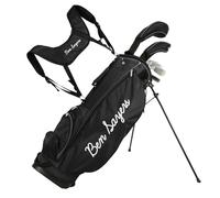 Ben Sayers Golf Club Set & Stand Bag Set with 6 x Clubs M8 Black/Grey