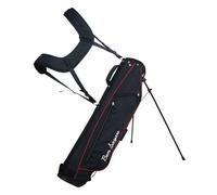 Ben Sayers LTE 6" Pencil Golf Stand Bag | Lightweight Golf Clubs Carry Bag with Dual Shoulder Strap and Lumbar Padding | (Black/Red)