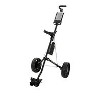 Ben Sayers Unisex Two-wheel Two Wheel Trolley, Black, One Size UK