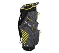 Ben Sayers XS Cart Bag - Grey/Yellow 10" Top Cuff