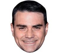 Ben Shapiro (Smile) Celebrity Mask, Flat Card Face, Fancy Dress Mask