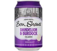 Ben Shaws Dandelion and Burdock Flavoured Fizzy Drink, 330ml