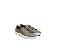 Ben Sherman Ace Cupsole Leather Men's Olive Trainers - UK 7