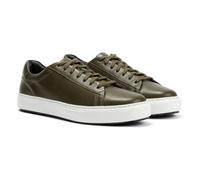 Ben Sherman Ace Cupsole Leather Men's Olive Trainers - UK 8