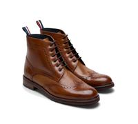 Ben Sherman Alfred Brogue Mens Tan Boots-UK 8 / EU 42