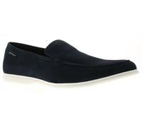 Ben Sherman Mens Amarillo Loafers Navy Suede 8