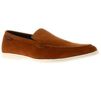 Ben Sherman Amarillo Men's Tan & White Suede Slip On Shoes, Size: 9