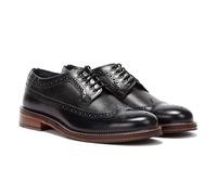 Ben Sherman Archie Brogue Mens Black Shoes-UK 10 / EU 44