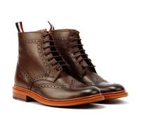 Ben Sherman Arthur Leather Men's Mocha Boots UK 7