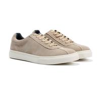 Ben Sherman Bentley II Suede Men's Stone Trainers - UK 8 Grey