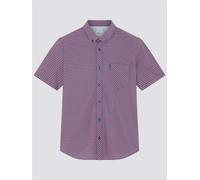 Ben Sherman Big Size Signature Gingham Short Sleeve Shirt For Men in 2 Colours,