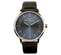 Ben Sherman Black Strap Blue Sunray Dial Gents Watch BS099UB - Stainless Steel / Mineral Glass