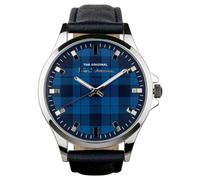 Ben Sherman Blue Strap Blue Check Dial Gents Watch BS092U - Stainless Steel / Mineral Glass