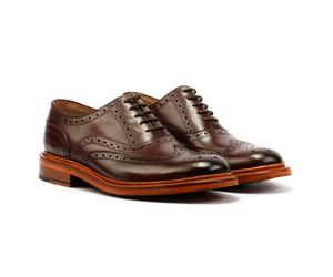 Ben Sherman - BS11311 Mens SUGARMAN Brogue Shoes - Mocha - UK 10 / EU 44 / US 11