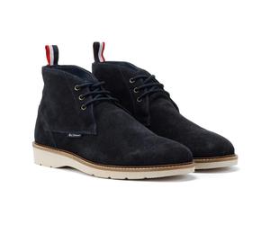 Ben Sherman - BS34615 Mens HAMPTON Suede Boots - Navy - UK 11 / EU 45 / US 12