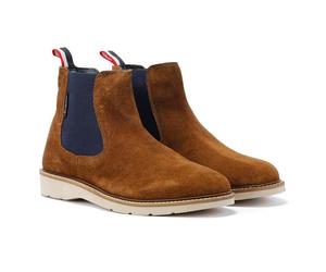 Ben Sherman - BS34634 Mens HAMPTON Suede Chelsea Boots - Tan - UK 10 / EU 44 / US 11