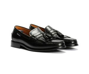 Ben Sherman Buster Leather Men's Black Loafers - UK 9 / EU 43 / US 10