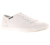 Ben Sherman Canvey Mens Canvas Shoes White, 9